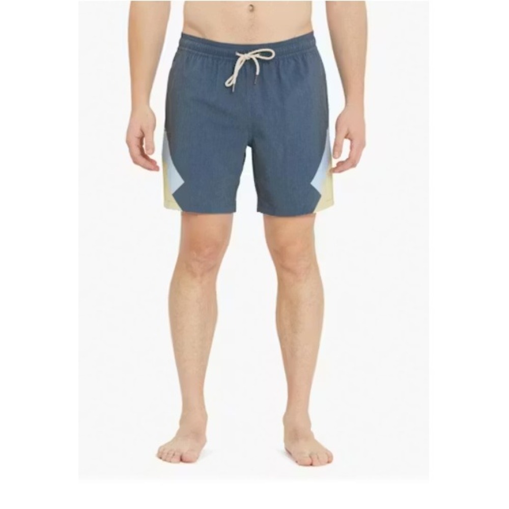Fair Harbor Men's Navy MC The Bayberry Trunk Built-in Liner Shorts Size 2X NWT